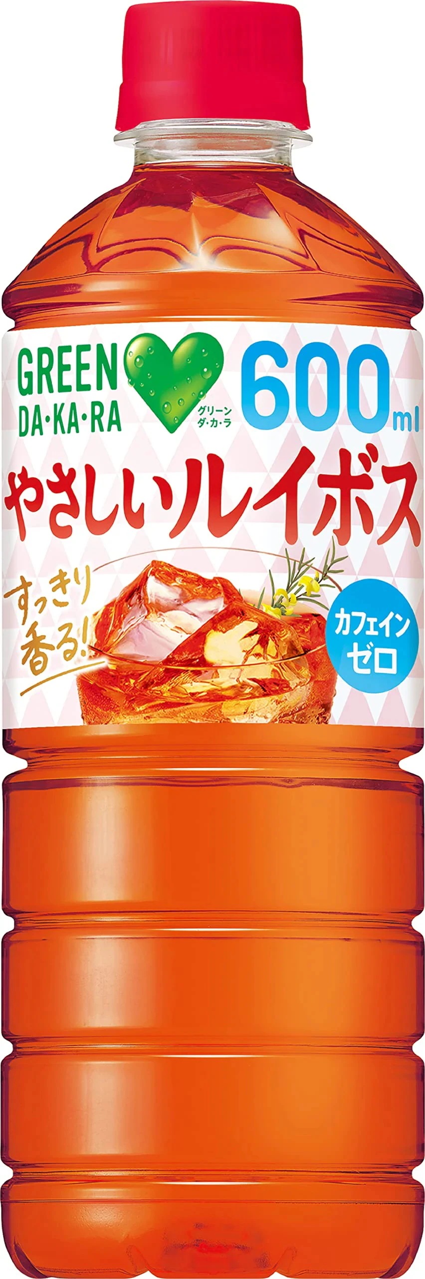 サントリー グリーンダカラ やさしいルイボス お茶 ノンカフェイン 600ml×24本