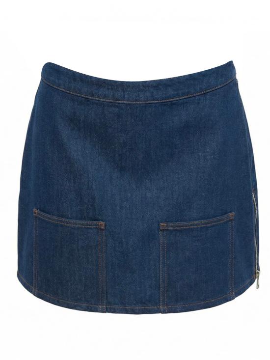 FENDI Women Skirts FLQ608 AOHS F0QB0 NAVY