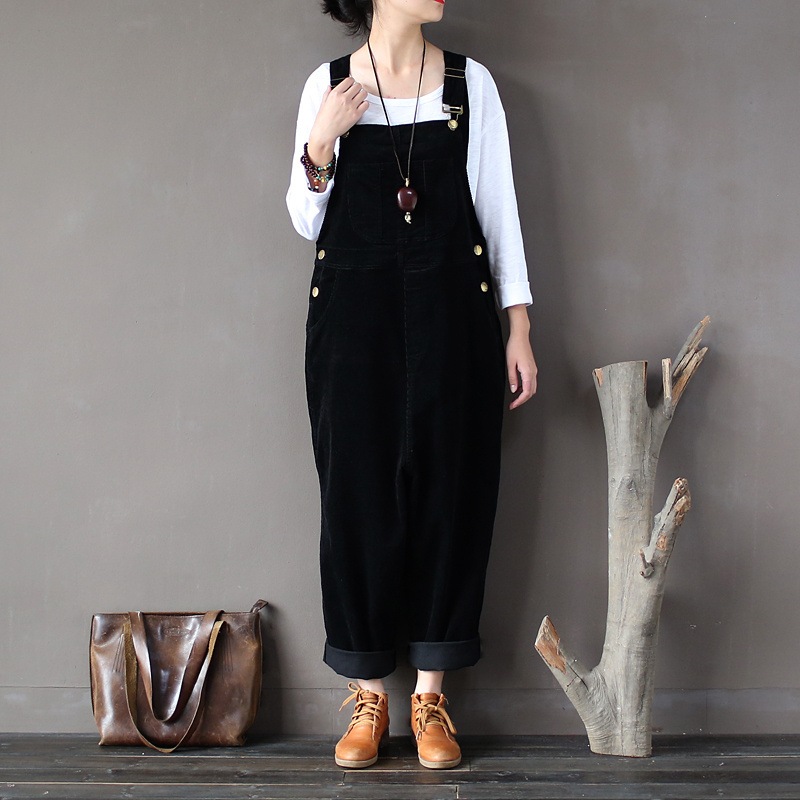ボトムス パンツ ズボン サロペット オーバーオール コーデュロイ アンクル丈 ポケット 可愛い かわいい 大人可愛い きれいめ シンプル 上品 おしゃれ かっこいい カジュアル レトロ こなれ感