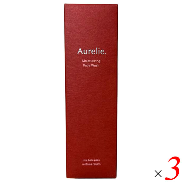 Aurelie (オレリー) モイストフェイスウォッシュ 100g 3個セット