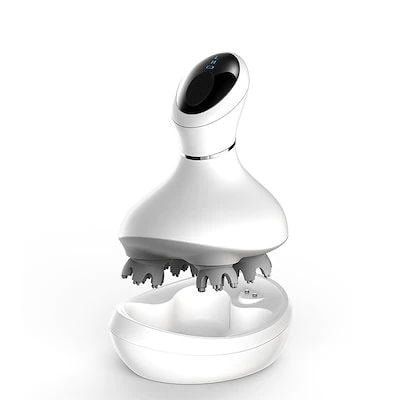 頭皮マッサージ器 頭皮ケア ヘッドマッサージ ャーコードレス 防水電動多機能 日本語取扱説明書