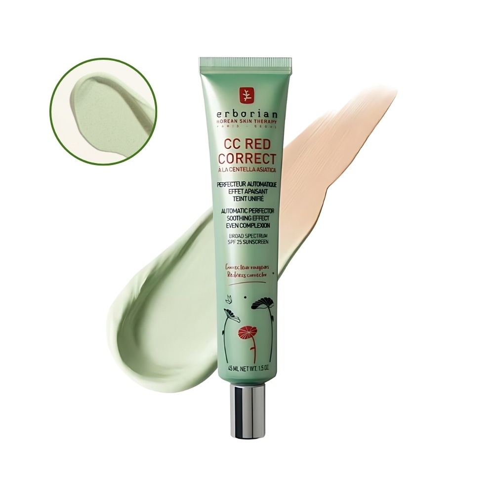 【肌トラブルカバー】レッドコレクト CCベース 45ml／グリーン下地・赤みコントロールカラー／正規品