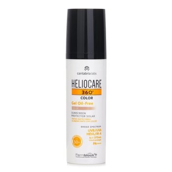 Heliocare by Cantabria Labs Heliocare 360 オイルフリー ジェル SPF 50+ ベージュ
