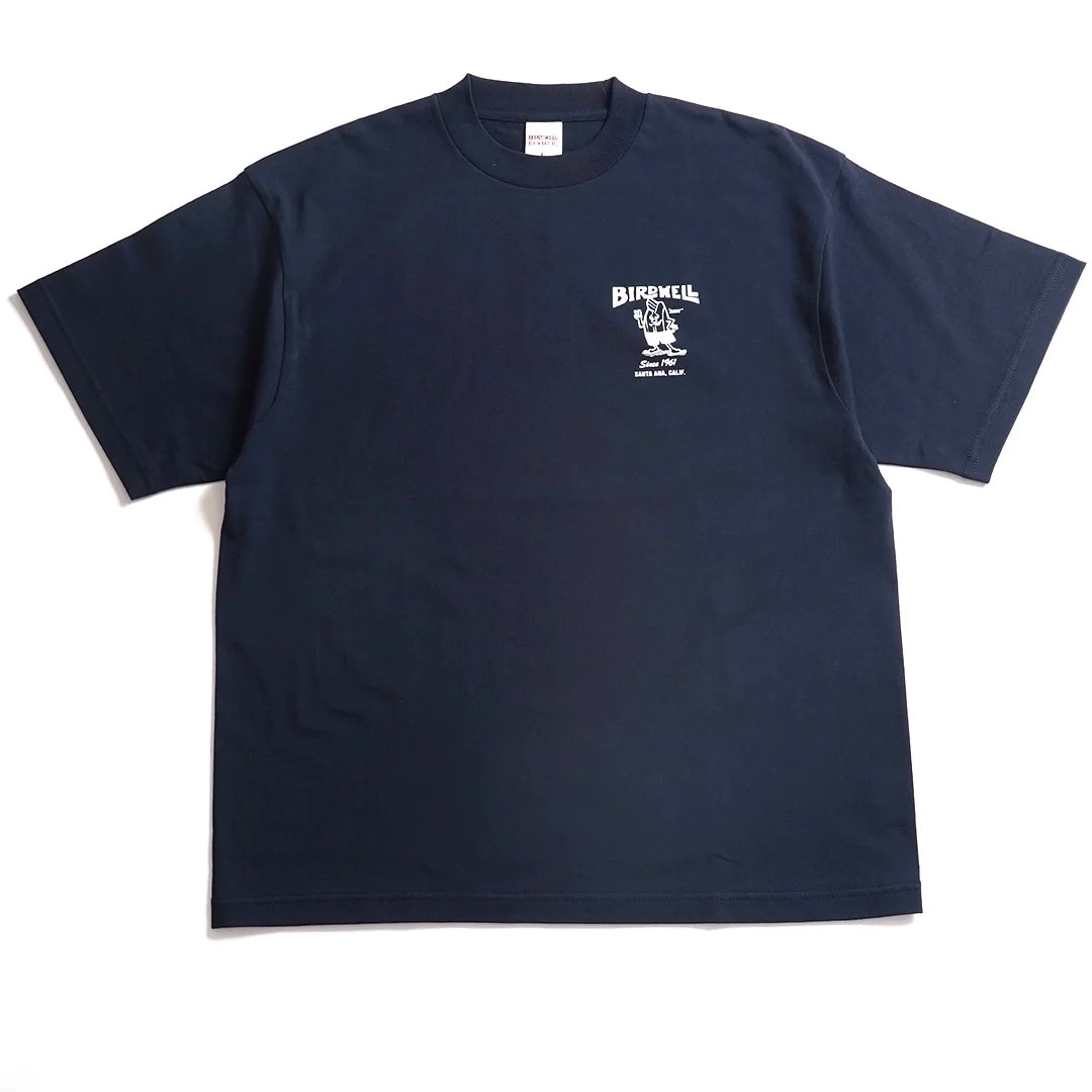 バードウェル 61 T-Shirt JAPAN LIMITED サーフィン キャンプ アウトドア ファッション NAVY Tシャツ