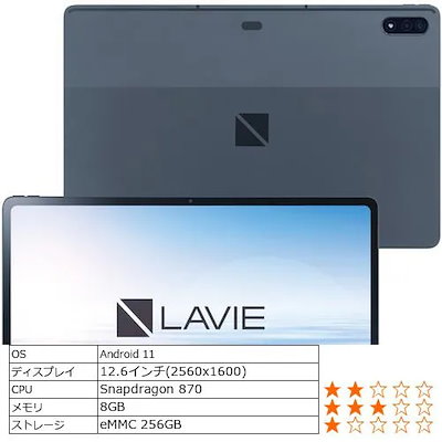 【最終値下げ】NEC LAVIE Tab T12 タブレット　 T1295DAS fd_img79.png