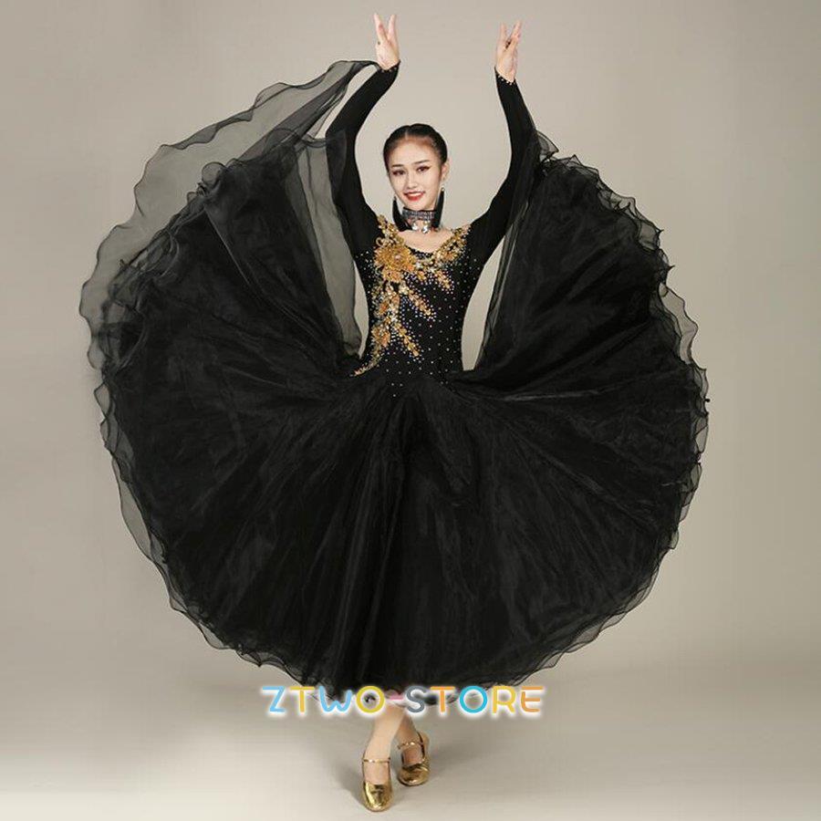 新しい子供用ダンスウェア 社交ダンス衣装 社交ダンスドレス ダンス衣装 レディース 発表会ドレス ステージ衣装 競技用ドレス モダンドレス 練習着 演出用 ワンピース イベント 全4色 2枚購入で26