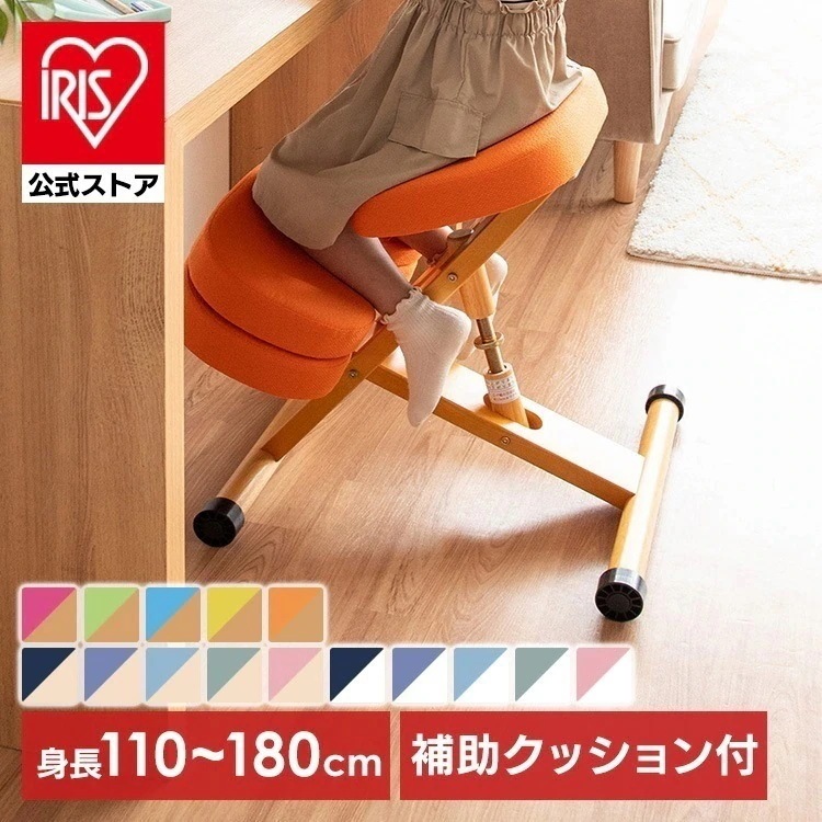 【目玉商品】プロポーションチェア 学習椅子 姿勢矯正 バランスチェア クッション付きプロポーションチェアキッズ CH-889CK (代引不可)(TD)