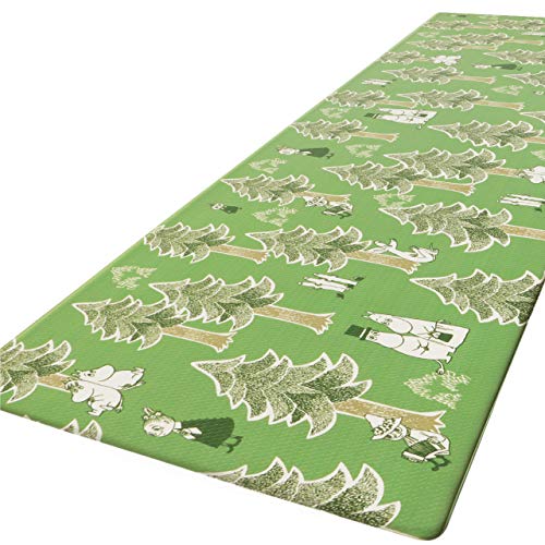 ヨコズナクリエーション 拭けるキッチンマット ビニール製 抗菌防臭 防カビ 防炎 (ムーミン プート, 約45180cm) 5,846円