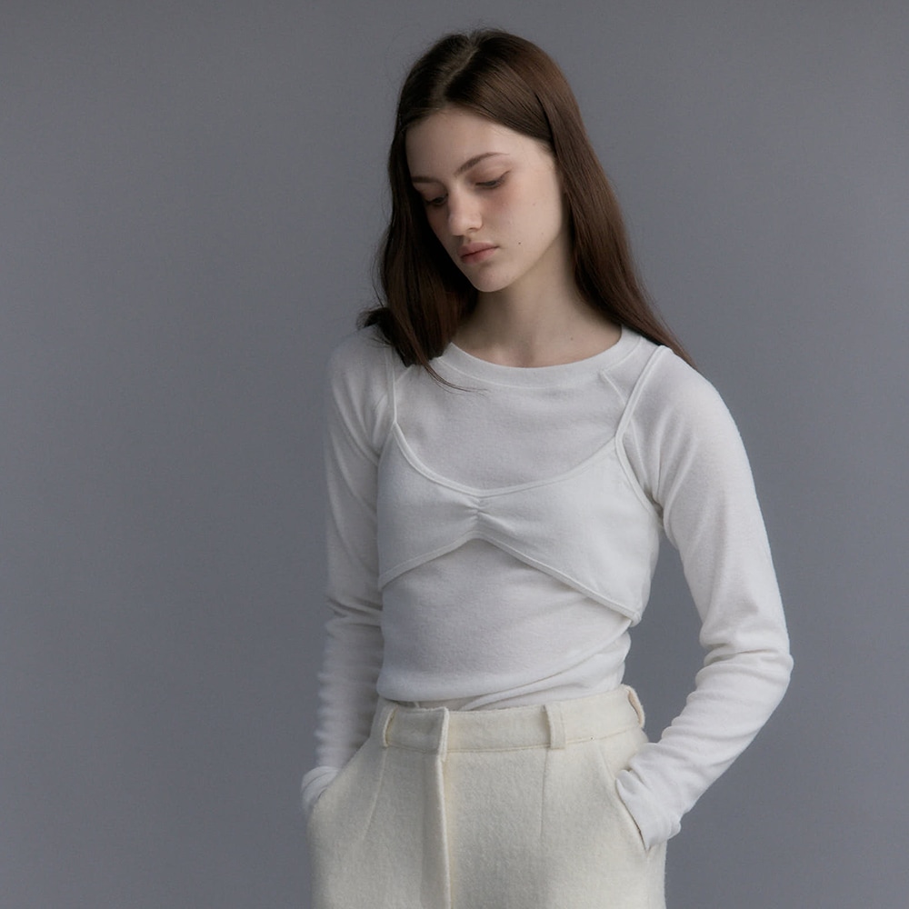 Belle Bustier T-Shirts Set (Ivory) 41,600円