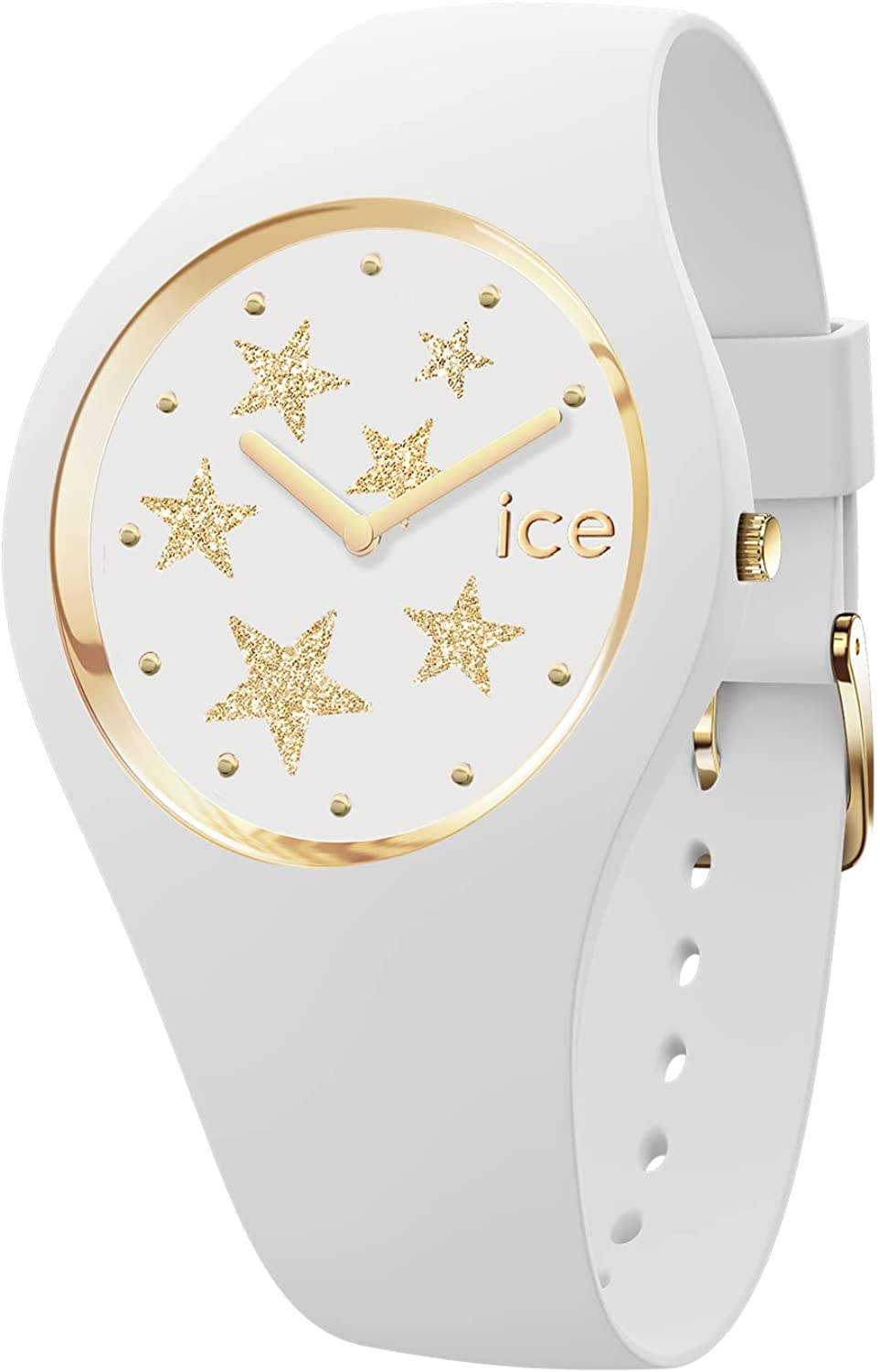 【人気沸騰】 腕時計 ICE glam rock ホワイトスターズ スモール 019856 レディース ホワイト その他 ブランド腕時計