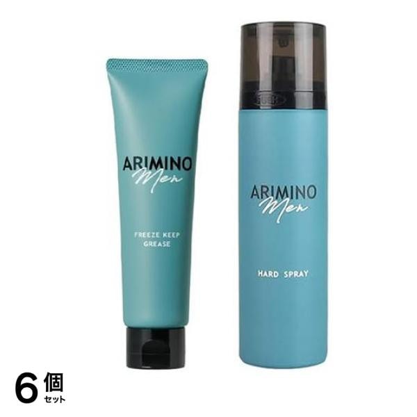 メン フリーズキープ グリース 100g &ハード スプレー 160g 6個セット