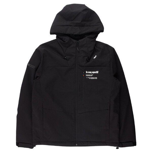 軽量フード付きパディングジャケット QP423EPDO1 BLK