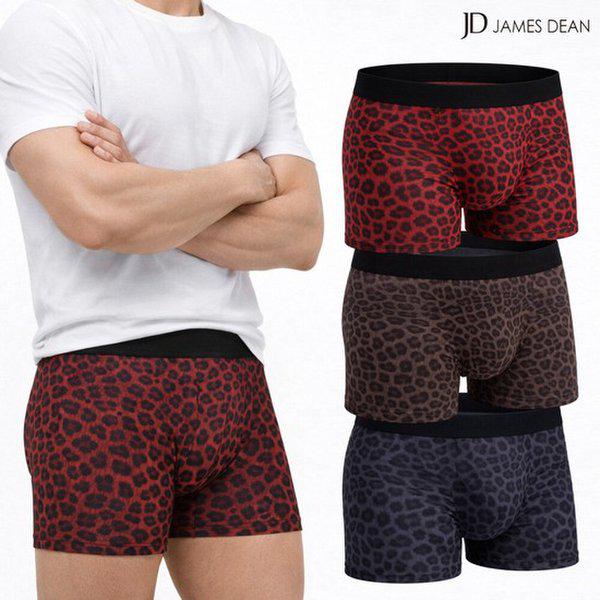 メンズドロワーズパンツ ファッションパンツ ヒョウ柄 ズロワーズ 四角 アウトバンド セット