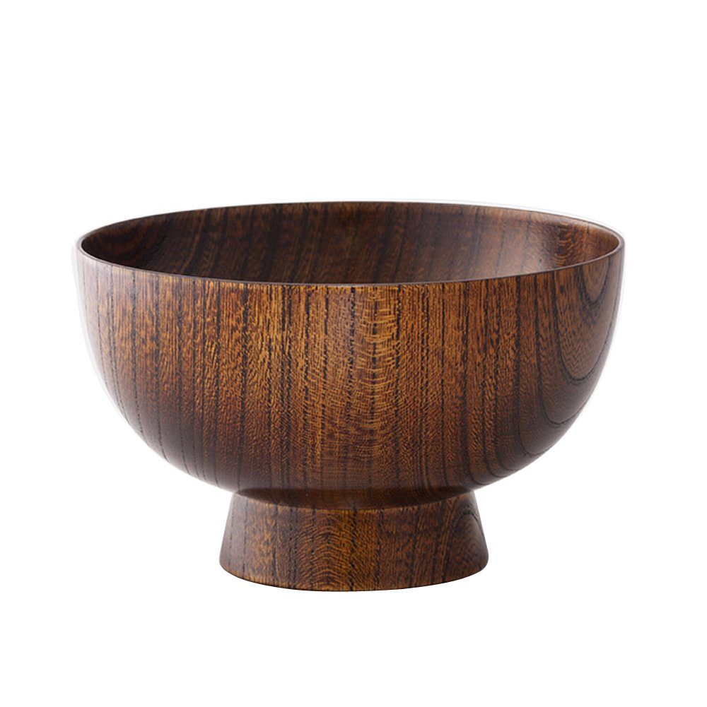 オークヴィレッジ 椀 ストーリーブック 『漆器のはなし』 塗り直し券付き 拭き漆塗 直径12×高さ7.2cm 05306-20