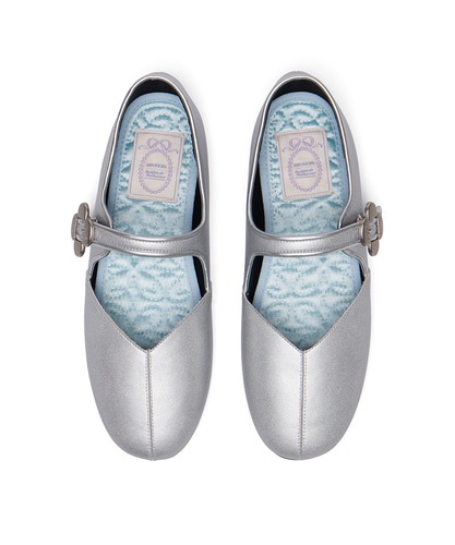 ROCKFISH WEATHERWEAR公式 フラットシューズ [X MINJUKIM] FLORAL BUCKLE MARYJANES 4 colors
