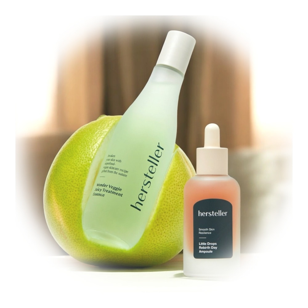 【結構・ハリアップSET】ワンダーベジ エッセンス150ml + リバース デイ アンプル45ml [ハリ+ツヤ]