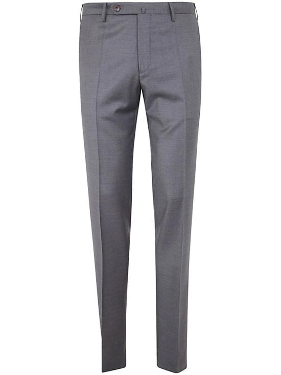 INCOTEX Men Straight Pants 1T0035 1393B 910 MEDIUM GREY