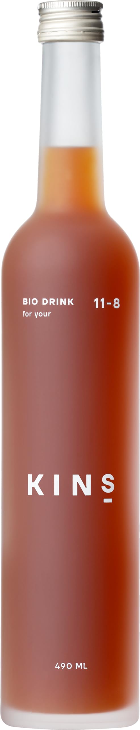 KINS キンズ BIO DRINK サプリ ファスティング ドリンク 置き換え ダイエット 食物繊維 グルテンフリー 490ml 1本 はちみつジンジャー味 乳酸菌 ビフィズス菌 善玉菌