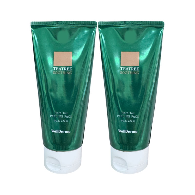 チャイソル ティーツリー ハーブトックス ピーリングパック 150ml × 2本セット
