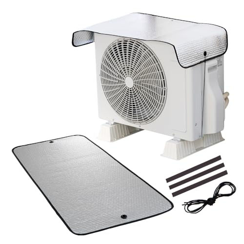 アイメディア(Aimedia) エアコン室外機カバー 室外機パネル マグネットタイプ 大型 遮熱パネル 日よけパネル アルミフィルム 直射日光 4,359円