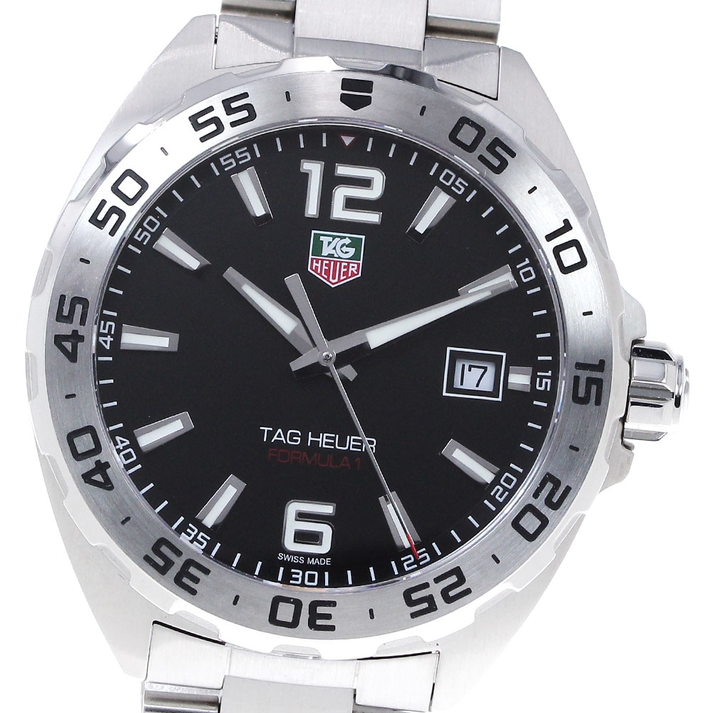 タグホイヤー TAG HEUER WAZ1112.BA0875 フォーミュラ1 デイト クォーツ メンズ 美品 箱・保証書付き_827651【中古】