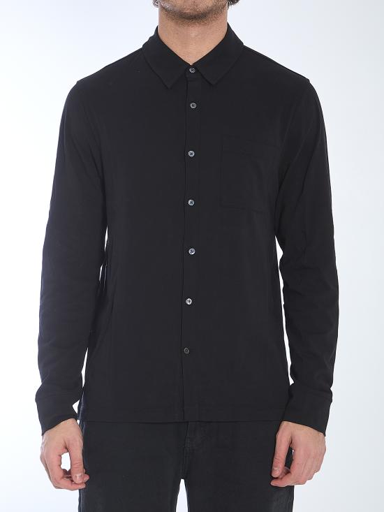JAMES PERSE Men Long Tops MCFJ3442 BLACK