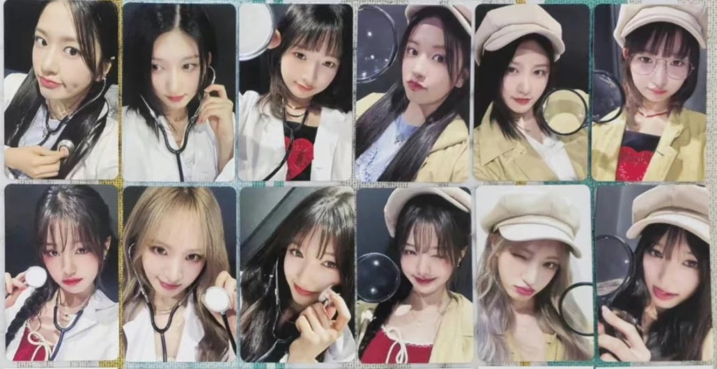 IVE makestar lucky draw ms4.0特典 メンバ ms特典 メンバ 2枚