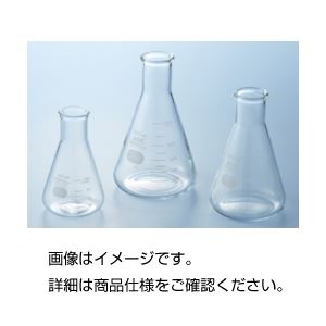 （まとめ）三角フラスコ（IWAKI） 50ml(×10セット)