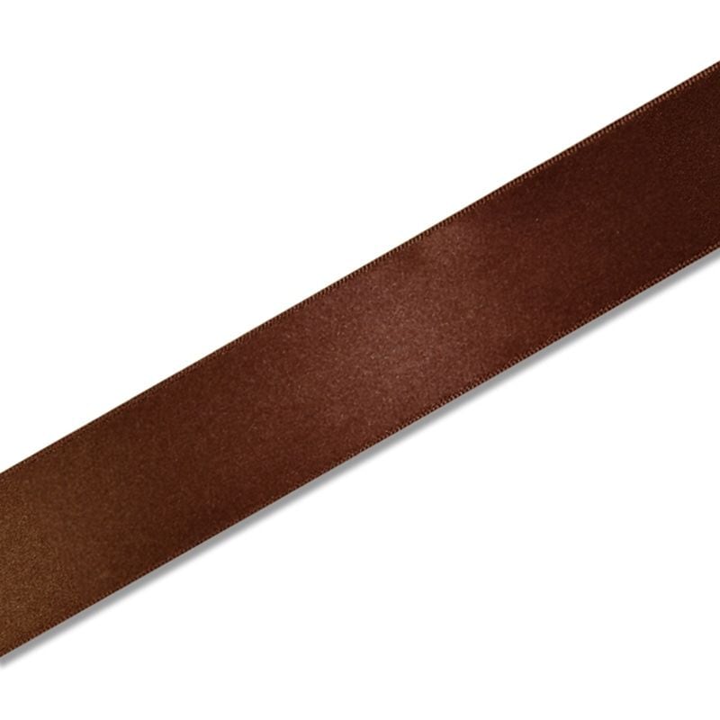 （まとめ買い）シモジマ HEIKO シングルサテンリボン 36mm幅x20m巻 ココア ラッピング用品 001420311 [x3セット]