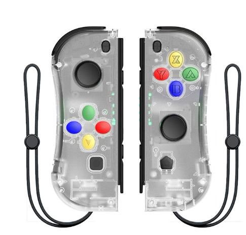 送料180円!! ニンテンドースイッチ ジョイコン グレー 互換 LED