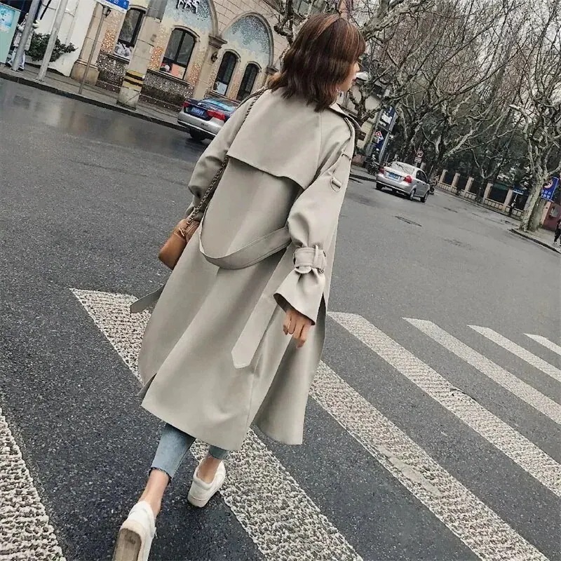 AWアウター春ジャケット人気アウター2025作韓国ルーズトレンチコートおしゃれアウターノーカラーコート春アウター春トレンチコートジャケットマウンテンパーカー