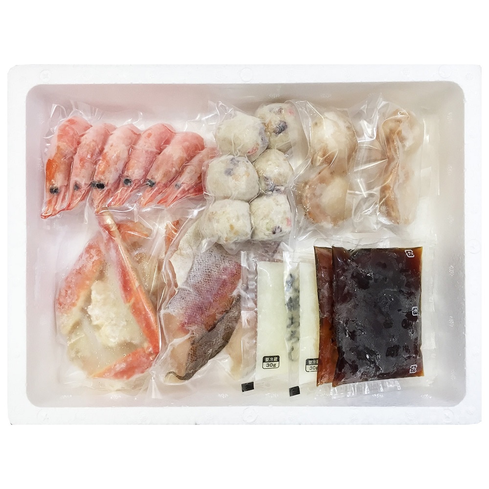 海鮮みぞれ鍋 0080786 7945-415 ギフト カニ 海鮮鍋 お鍋 鍋セット ギフト お中元 夏ギフト お歳暮 冬ギフト 贈り物 のし無料 お取り寄せ グルメ 5,302円