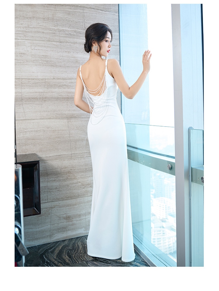 【急速出荷！】イブニングドレス パーティードレス セクシー スリット ワンピース 二次会 結婚式 成人式 お呼ばれ 披露宴 77