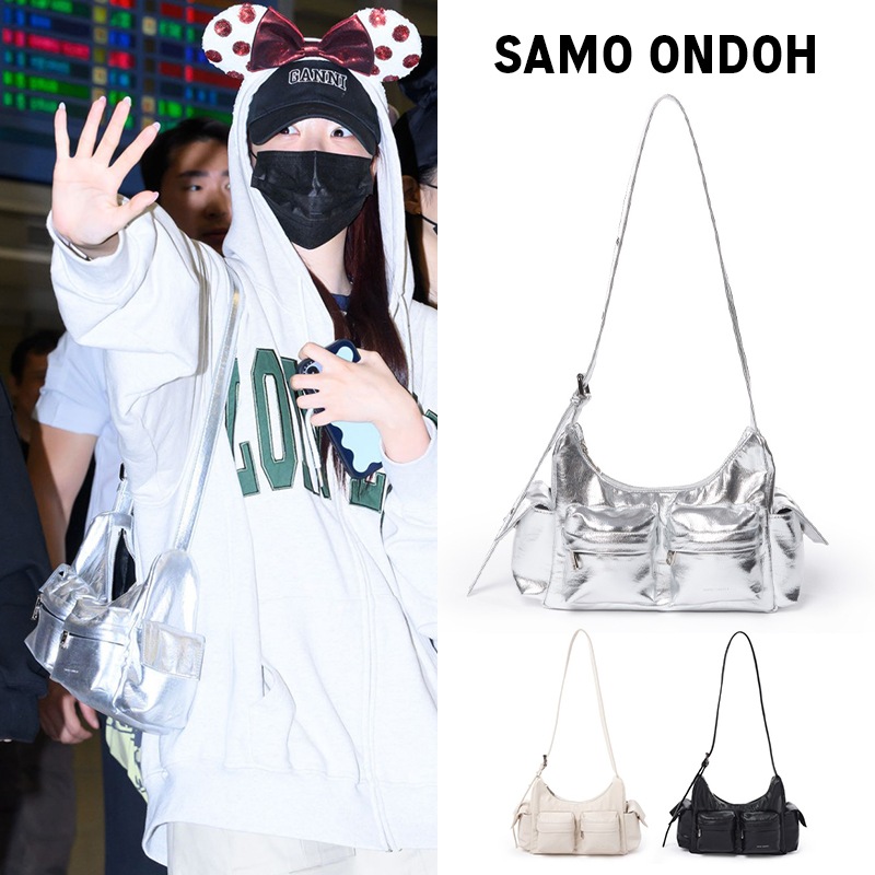 [LE SSERAFIM KIM CHAEWON/Hong Eunchae着用][人気商品] SAMO ONDOH Pocket Mug Bag 3色 / バッグ / マグバッグ / ショルダーバッグ 17,243円