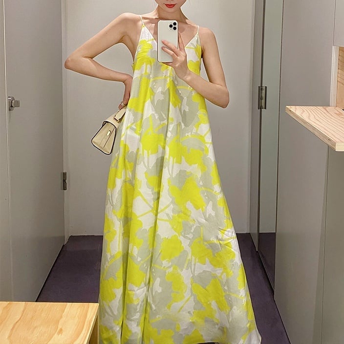 レディース ワンピース 花柄ワンピース ミモレ丈ワンピース ミモレ丈 花柄 ボヘミアン