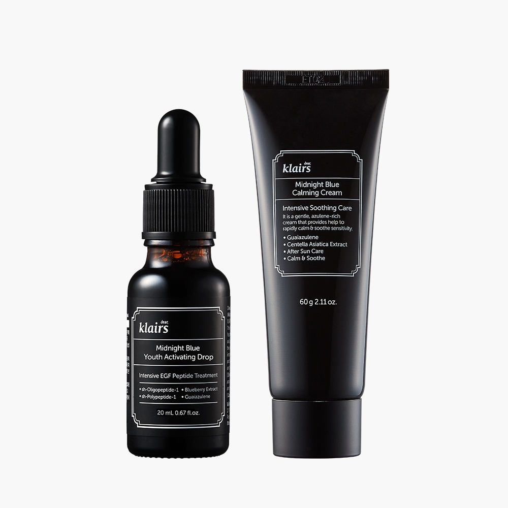 ミッドナイトブルードロップ20ml+カミングクリーム60ml 2種セット