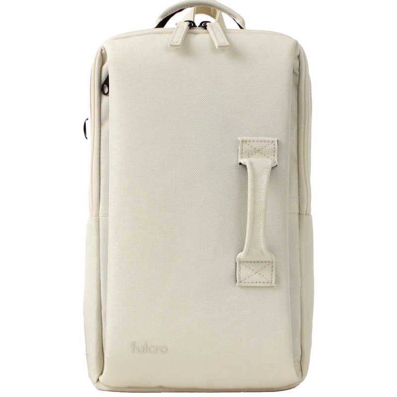 FULCRO　ボディバッグ タブレット対応 9.5inch A5 撥水 アイボリー　fma-0002-IV