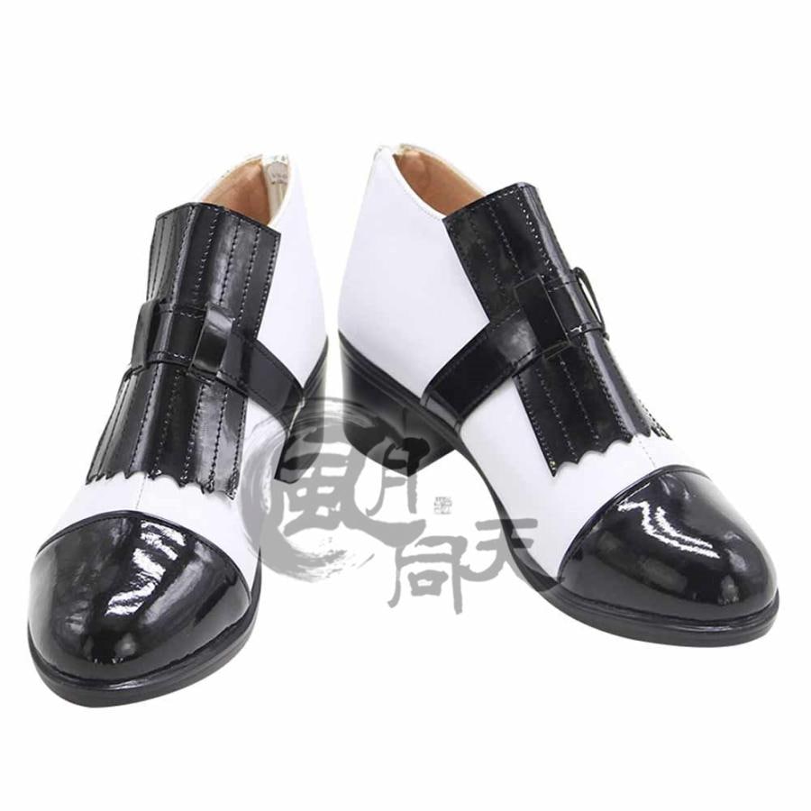 2枚購入で1OO円OFF 激安販売 変装 仮装 コスプレブーツ コスプレ靴 アズール スケアリー・モンスターズ ハロウィン ツイステ ツイステッドワンダーランド