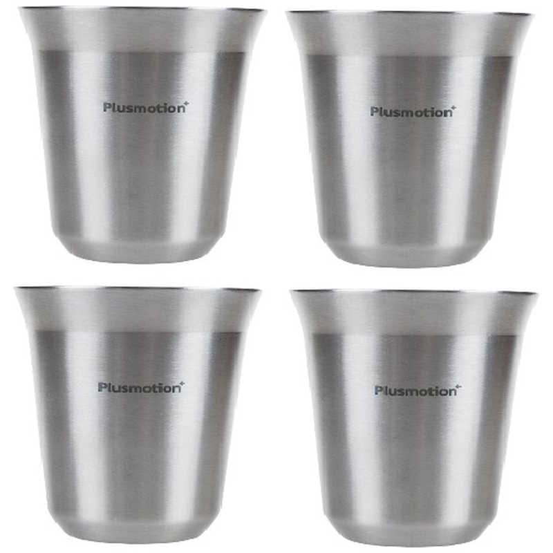 ロジック　ステンレスカップ(4個入)　LG-PM-SC4 シルバｰ