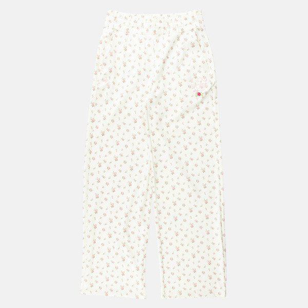 女性レギュラーフィットダブルテンションストレートパンツパターン QP322OFP71