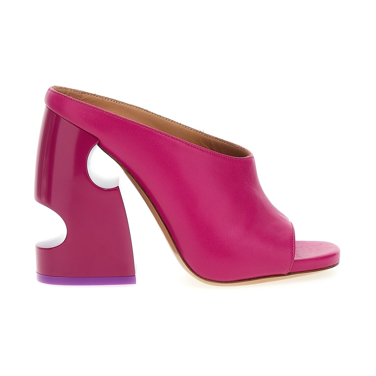 OWIJ028S23LEA00132353235 パープル 春夏2023 サンダル レディース ju