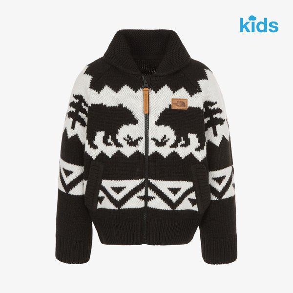 キッズ カウチン カーディガン NJ5SR52T BLACK