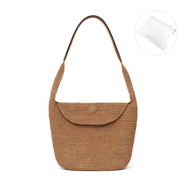 얄라色のショルダーバッグ デイリーバッグ ヌガー キャラメル BAG51970-NGCR