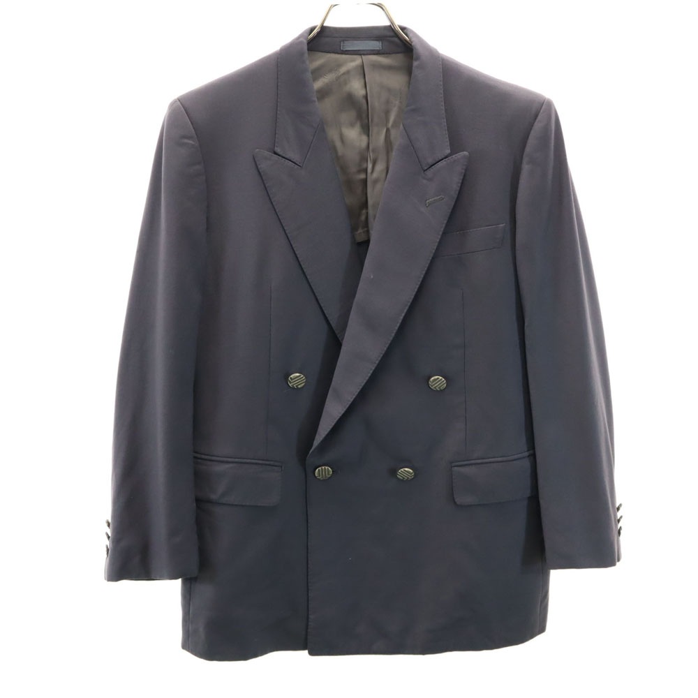 80s 90s ヴィンテージ テーラードジャケット R48-45 グレー メンズ 古着