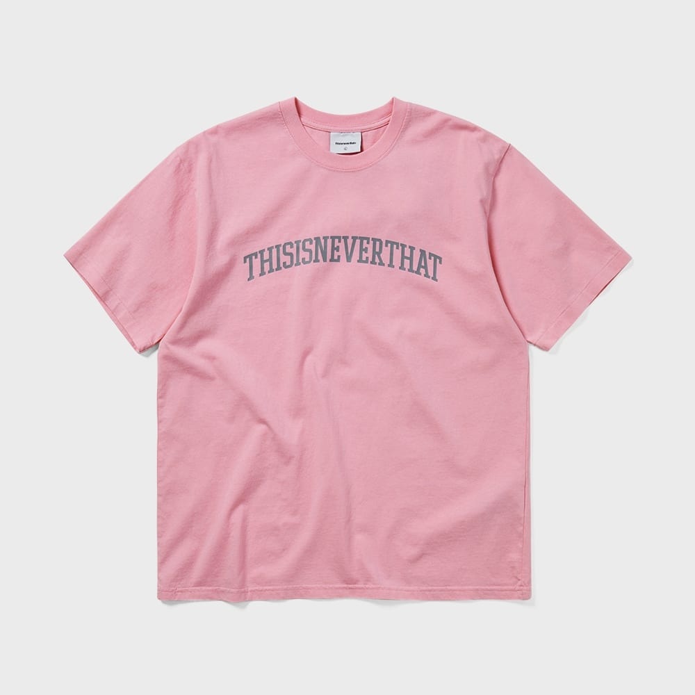 ディス・イズ・ネヴァー・ザット・アーチロゴTシャツピンク