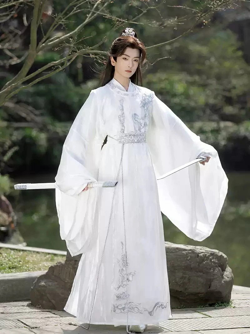 男女兼用 豪華的な漢服 唐風 花刺しゅう中華服 チャイナ服 丸襟ローブ 中華コスプレ衣装 メンズ レディース セット 中国伝統衣装 古代風 エレガント 時代劇 華流 コスチューム ハロウィン衣装 学園 8,883円