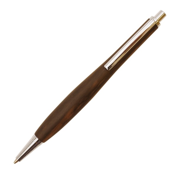 Shape 木軸シャープペンシル ノック式 0.5mm【黒柿】ギフト SS1520