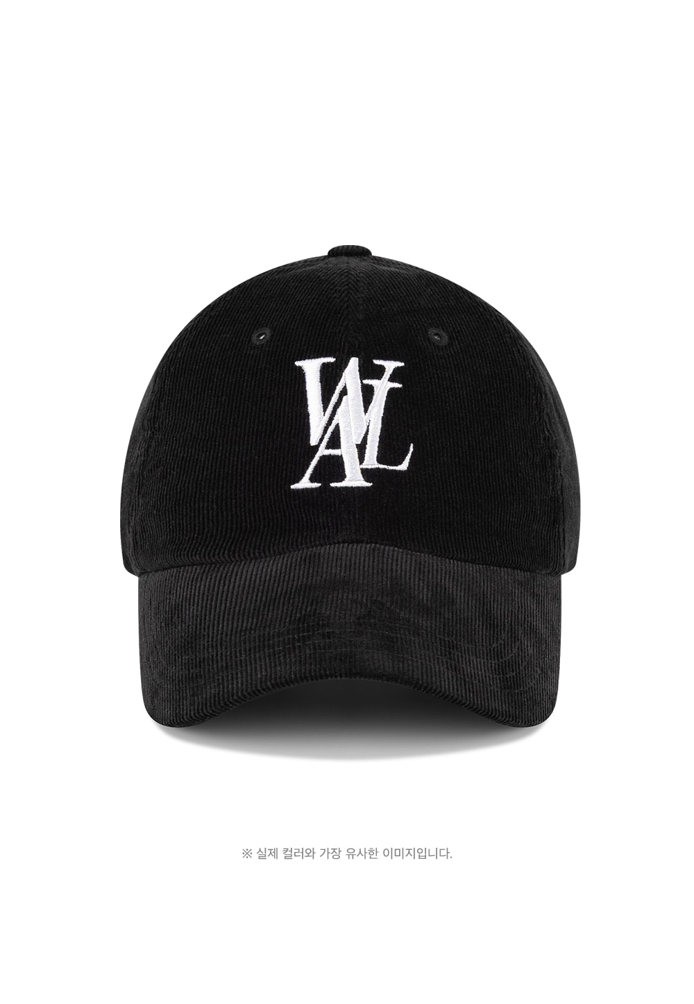 【WOOALONG】 CORDUROY SIGNATURE BALL CAP : 4COLOR
