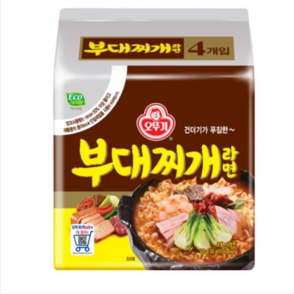 （NEW） オットゥギ プデチゲラーメン 130g 4個 x 3個