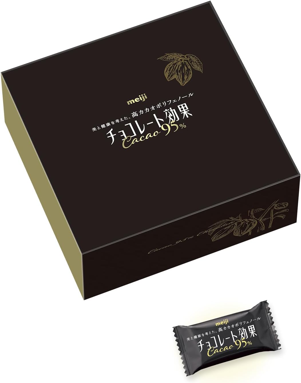 チョコレート効果 明治 カカオ95%大容量ボックス 800g